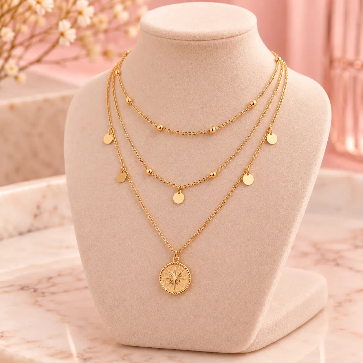 Colar Camadas Boho